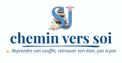 Logo du site uncheminverssoi, un espace de reconnexion à soi, retrouver de légèreté et paix intérieure.